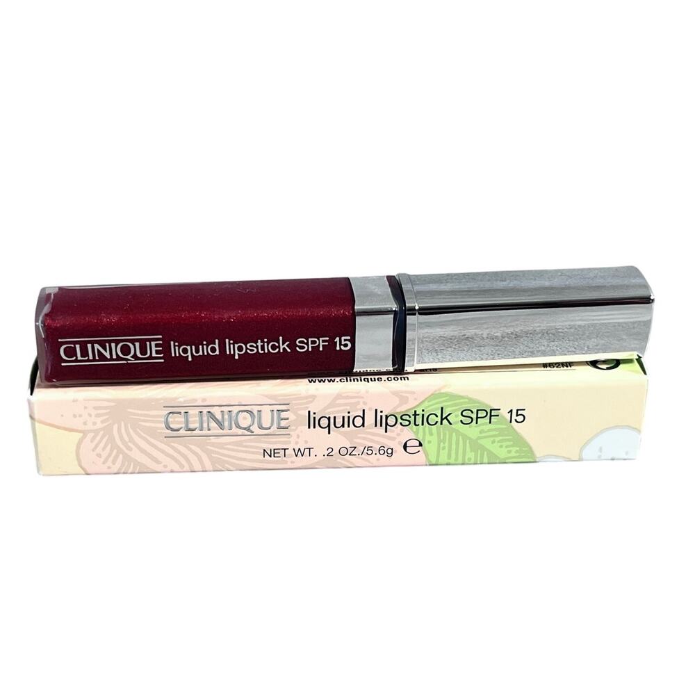 CLINIQUE Liquid Lipstick SPF 15 in SWEET CHERRY - HTF Rare NIB